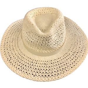 Treasure & Bond Open Weave Rancher Hat Ivory Combo NEW